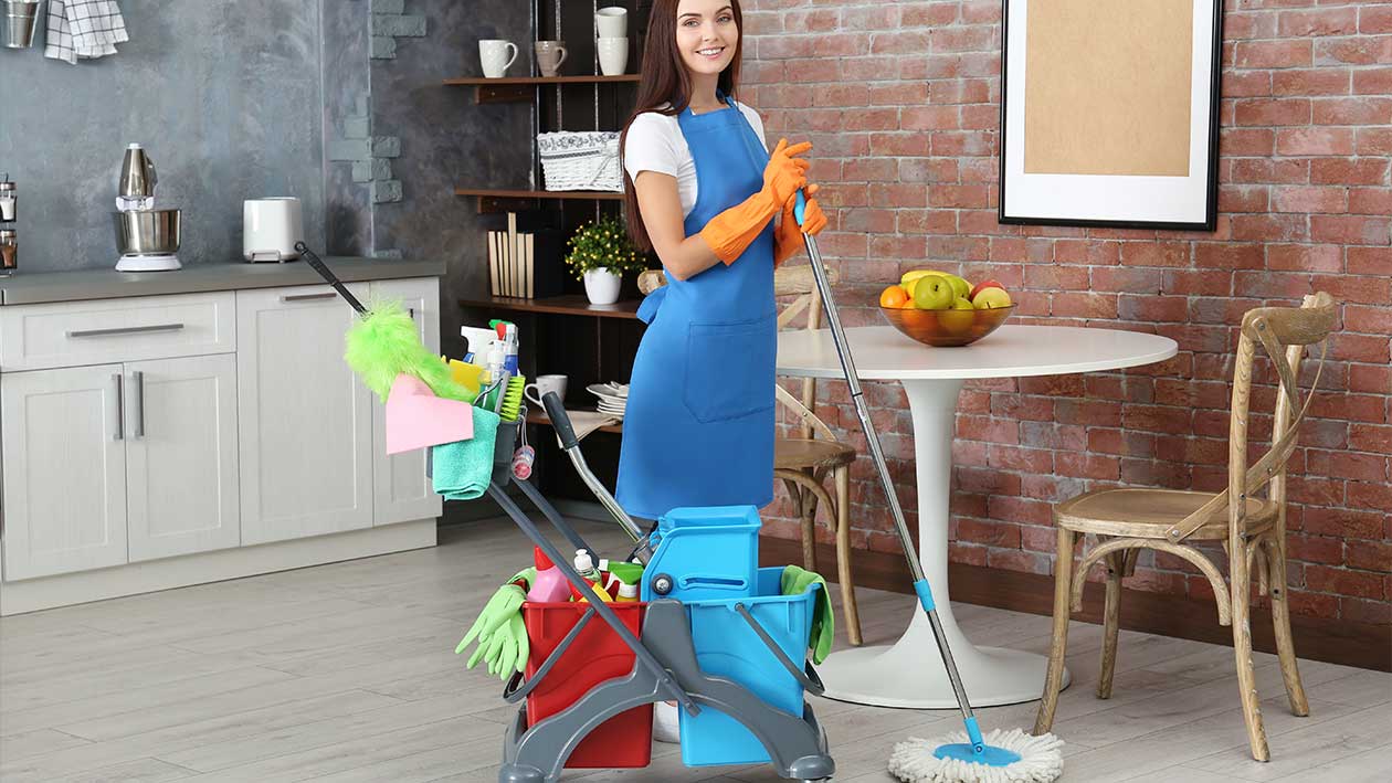 Tip 4 – Clean the Floors 